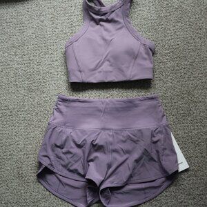 NWT Size 4 Lululemon SHORTS ONLY